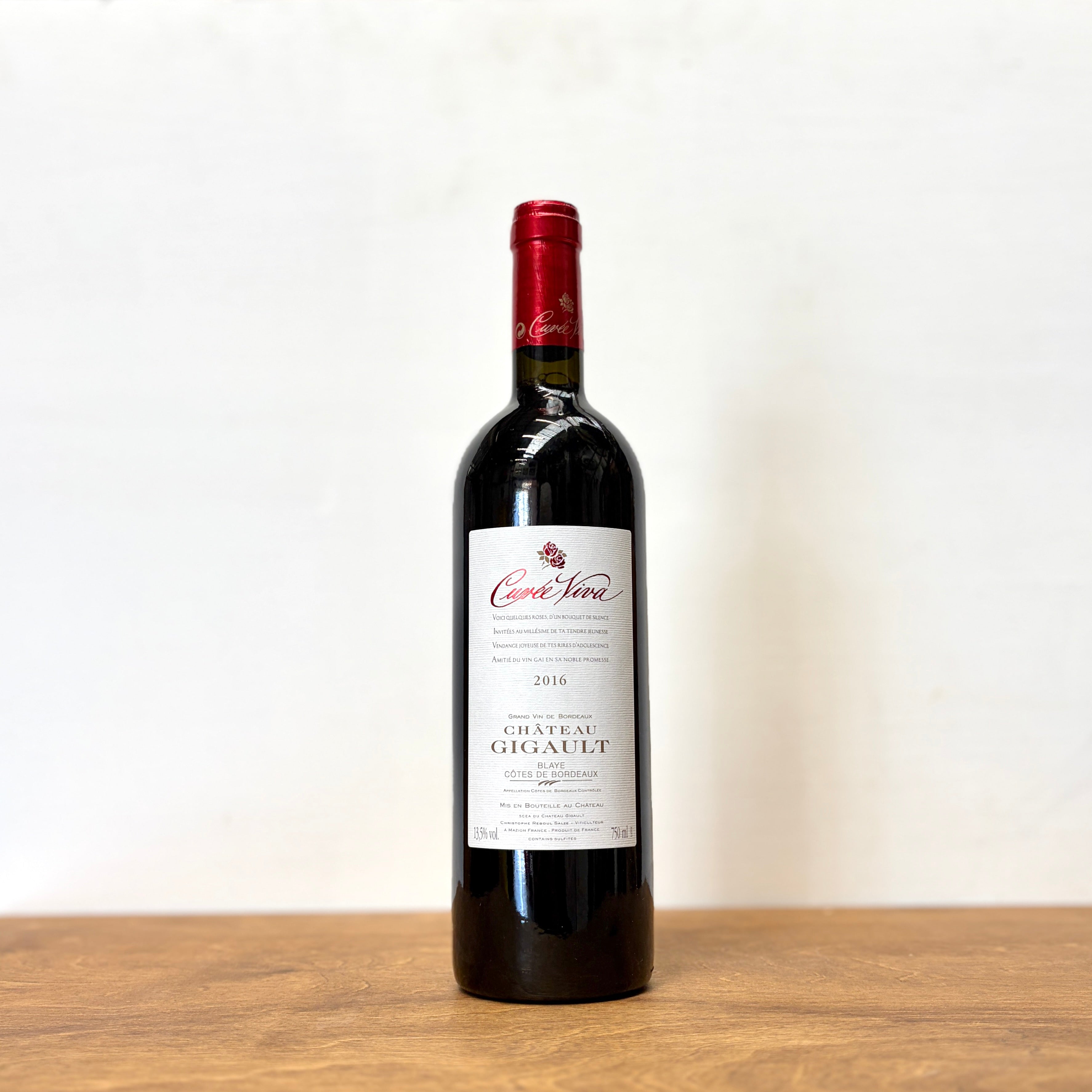 Château Gigault Cuvée Viva 2016 | Premium Bordeaux Red Wine