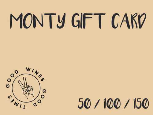 Monty Gift Card