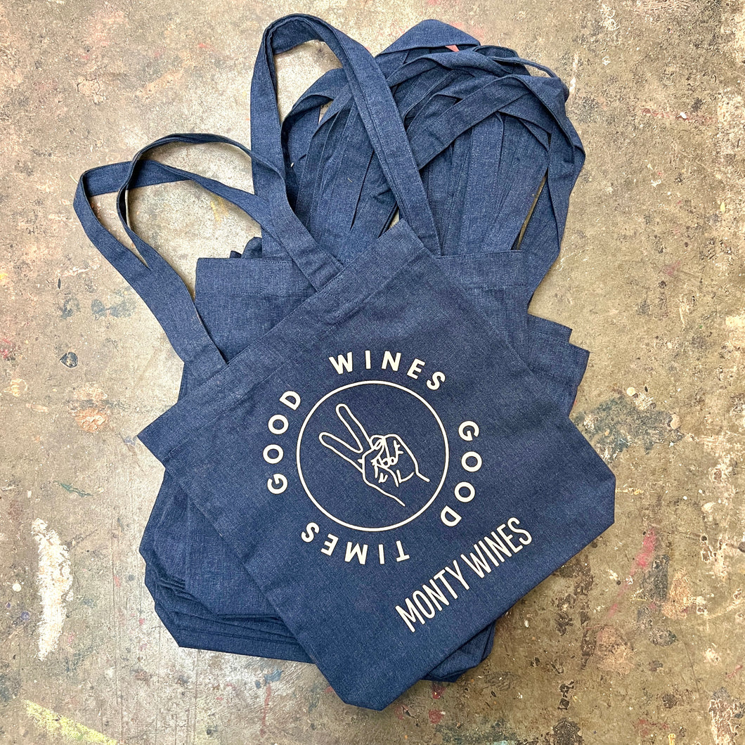 Monty Wines Tote Bags